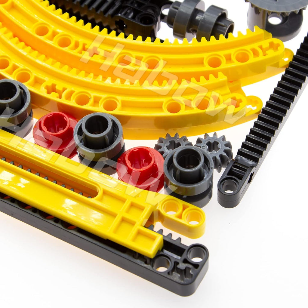 233pcs Technic Gears Axle Pin Connector Compatible with Lego Technic MOC Replacement Parts F41076