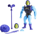 Masters of the Universe Origins Deluxe Skeletor Action Figure, 5.5-in Battle Character for Storytelling Play and Display, Gift for 6 to 10-Year-Olds and Adult Collectors
