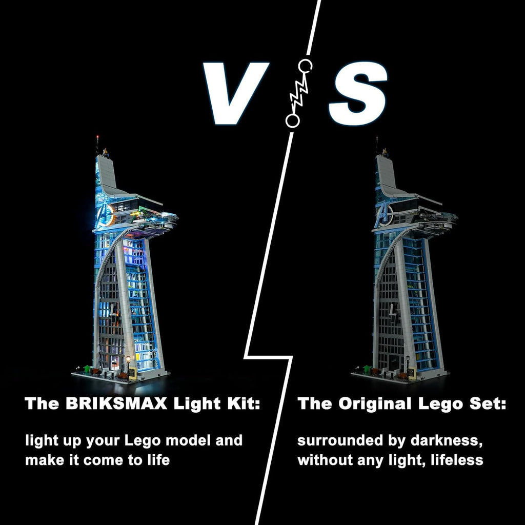 BRIKSMAX LED Lighting Kit for Lego 76269 Avengers Tower D94640