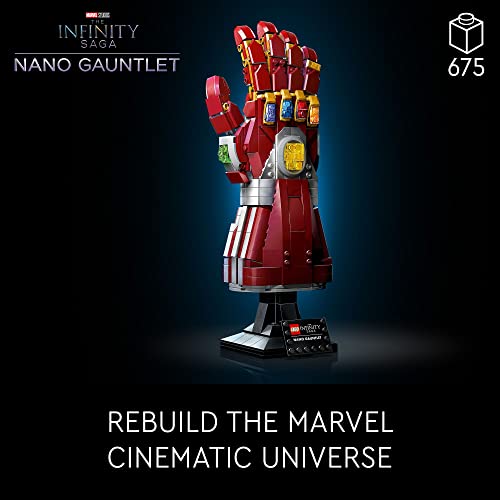 LEGO Marvel Nano Gauntlet Iron Man Model 76223 Avengers Endgame Set I163