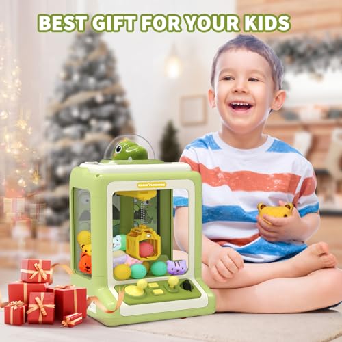 Dinosaur Claw Machine for Kids Ages 3+, Mini Arcade Game Toy with Music G9671