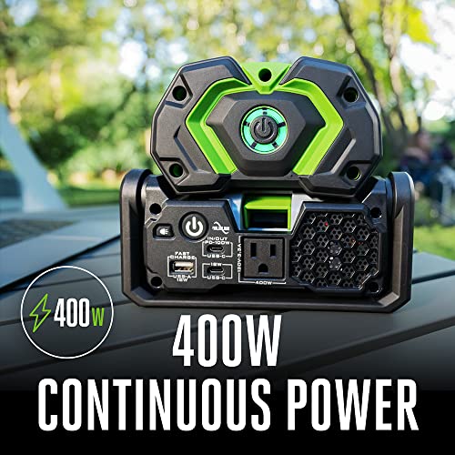 EGO POWER+ Portable Inverter 400W, Quiet, Battery and Charger Not Included L1346