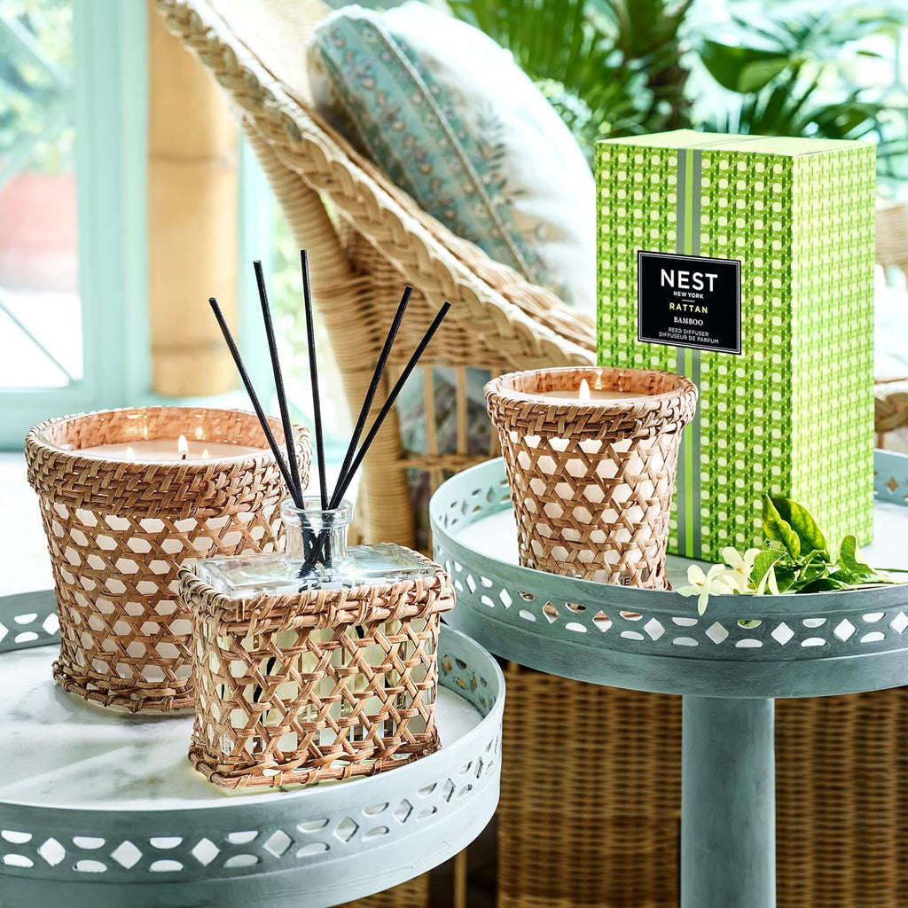 NEST New York Bamboo Rattan Reed Diffuser, 5 oz T1483