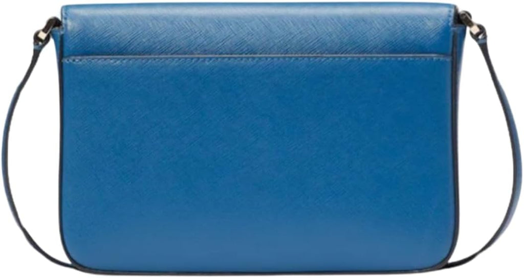Kate Spade New York Sadie Envelope Leather Crossbody Purse Sapphire K3093