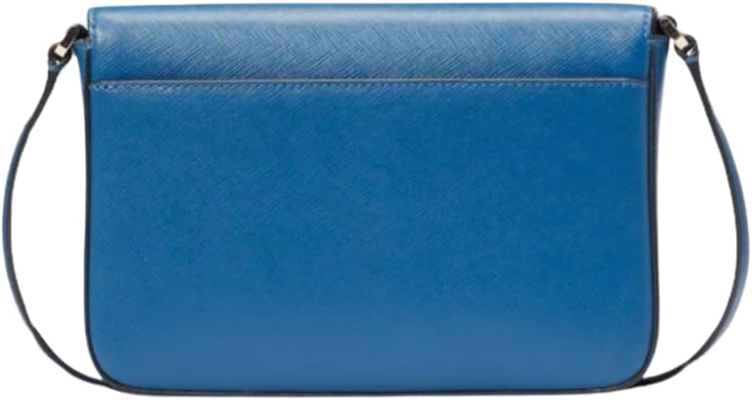 Kate Spade New York Sadie Envelope Leather Crossbody Purse Sapphire K3093