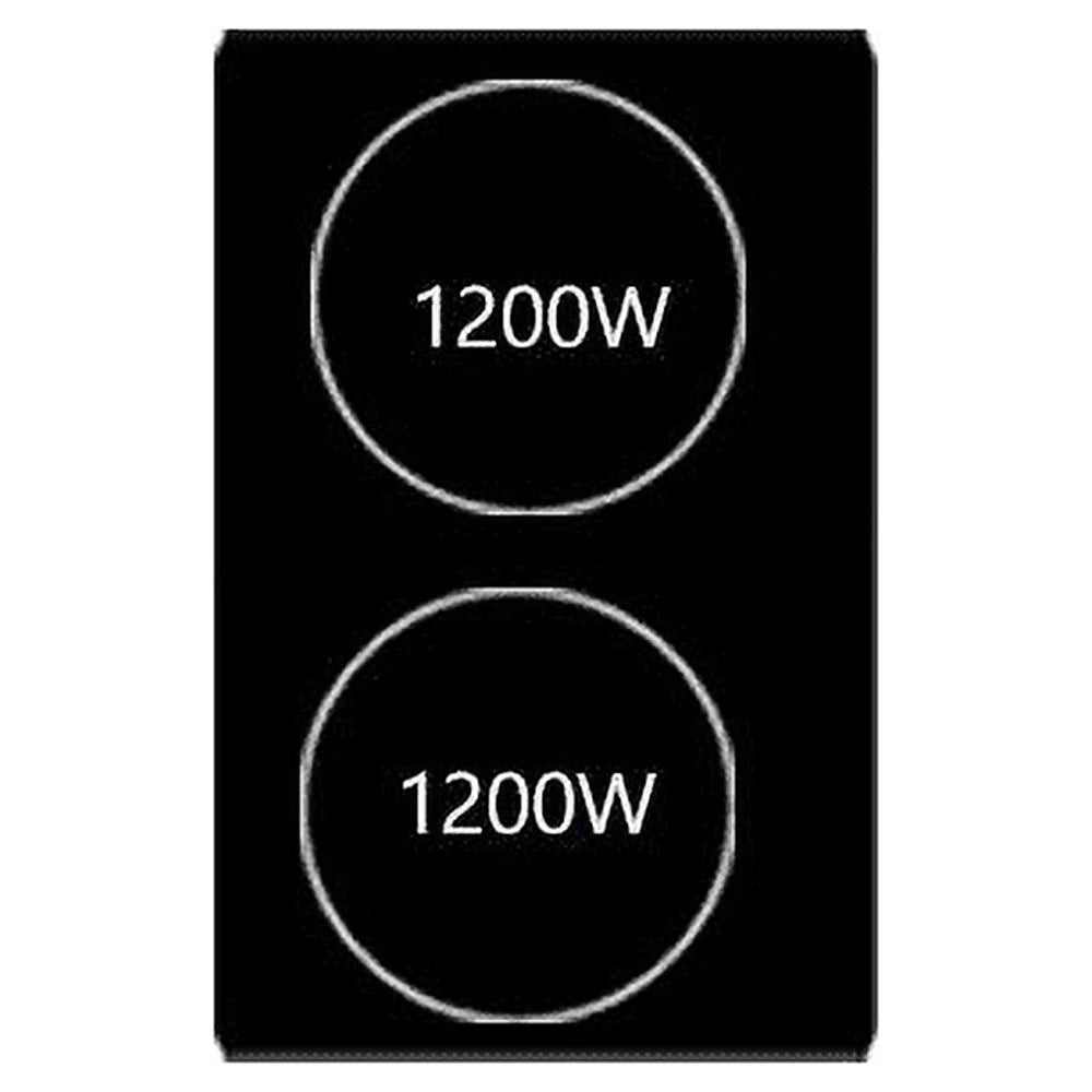 Summit CR2220 220V 1200 Watt Dual Electric Cooktop N462