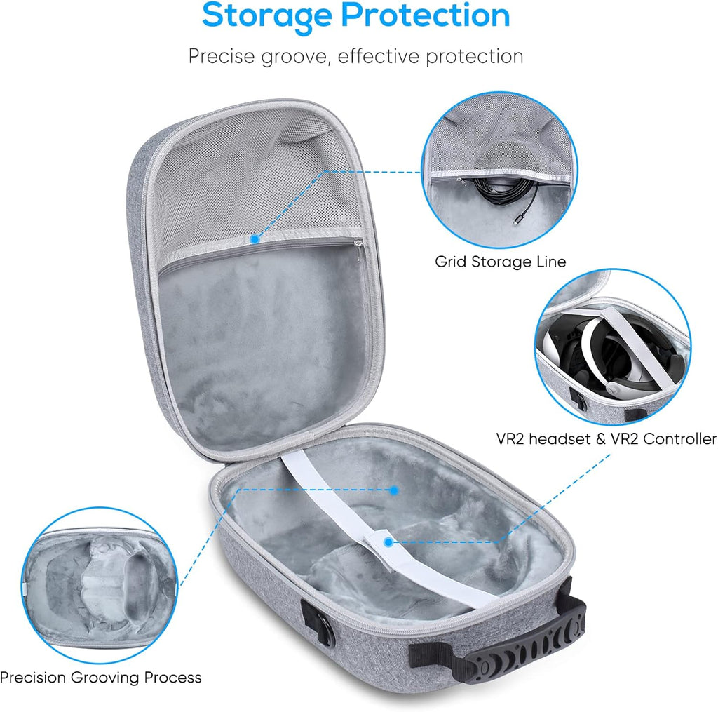 Hard Carrying Case for PSVR2 Headset and Controllers M946