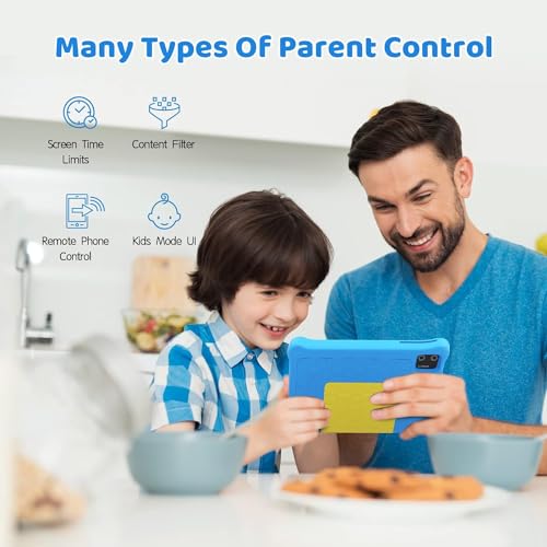Kids Tablet 7 inch Android 12 with Parental Control, 32GB, Pink C5375