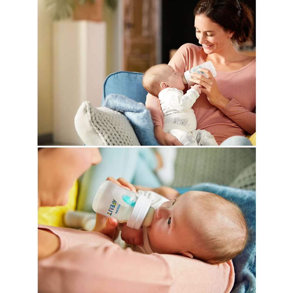 Philips AVENT SCF400/34 Anti-Colic Bottle 4oz 3pk, Clear W44367