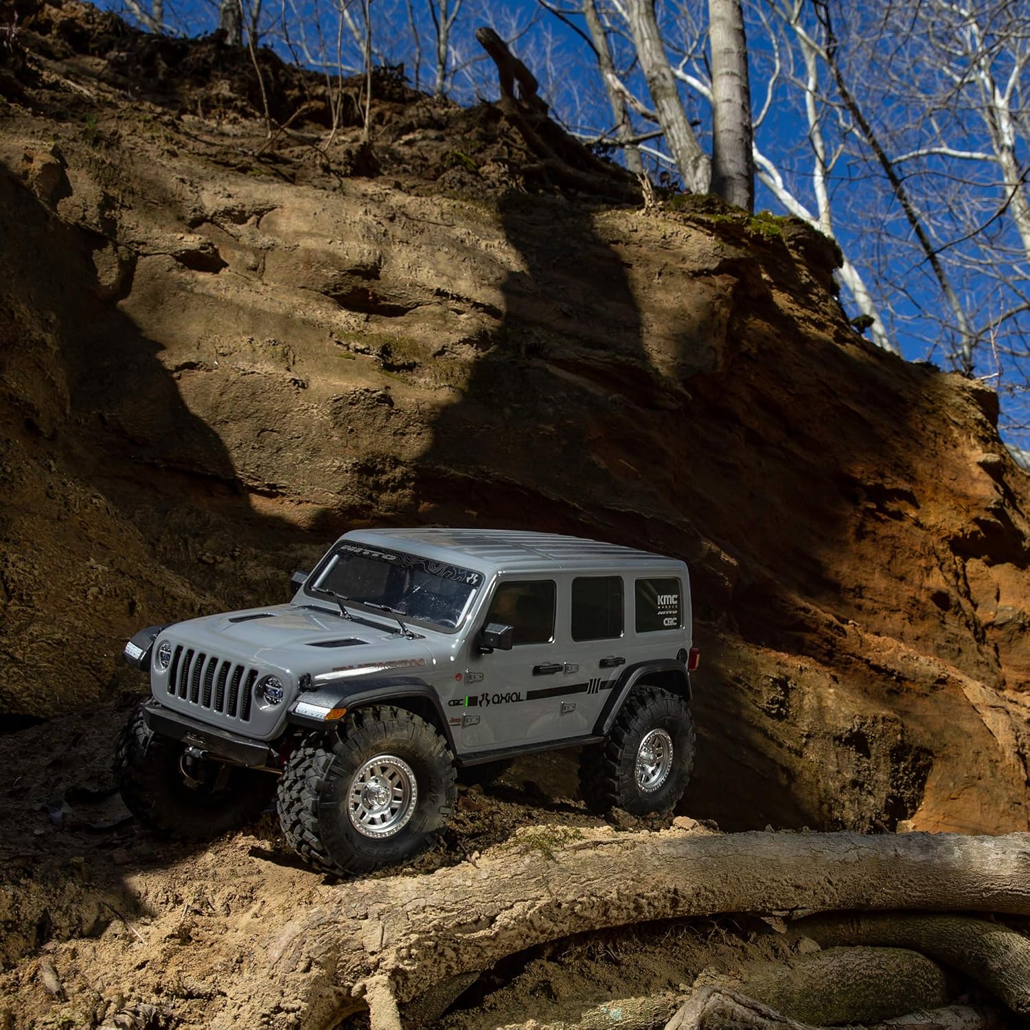 Axial SCX10 III Jeep JLU Wrangler 1/10 RTR Gray AXI03003BT1 M1381