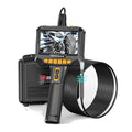 Borescope, Endoscope Camera with Light, 2.0 MP HD Inspection Camera, 4.3 inch IPS Screen 1080P HD, IP67 Waterproof Plumbing Snake Camera, 16.5ft Semi-Rigid Sewer Camera
