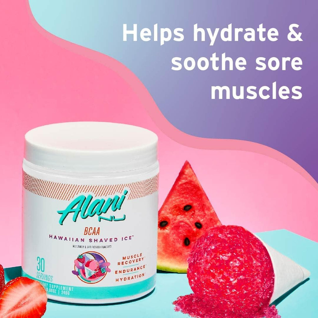 Alani Nu BCAA Hawaiian Shaved Ice, 8.68 oz, 30 Servings W989799