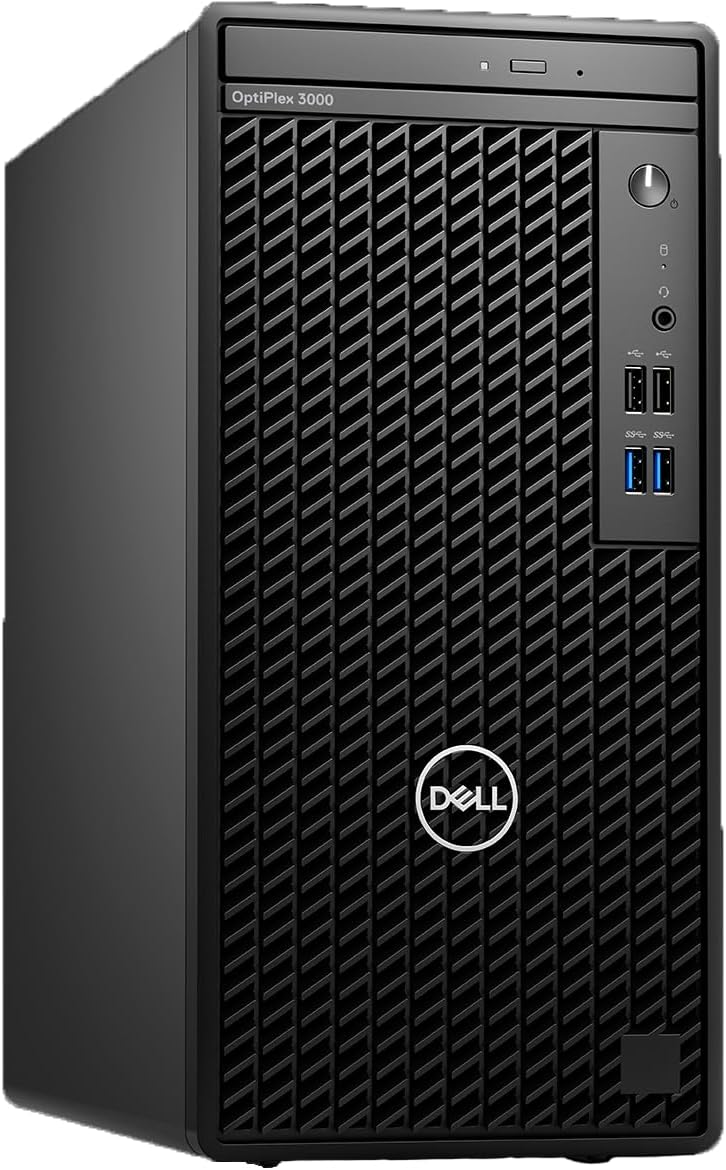 Dell Optiplex 3000 Tower Business Desktop Computer | 12th Gen Intel Core i5-12500 Processor | 16GB RAM | 256GB SSD + 1TB HDD | WiFi | DVD-RW | HDMI | Display Port(Support 4K) | Windows 11 Pro
