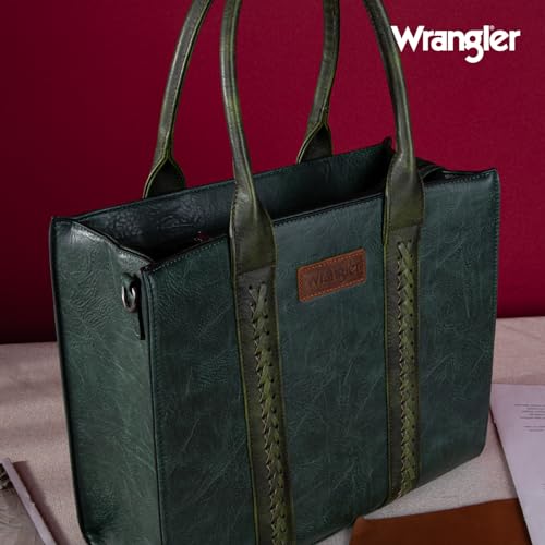 Wrangler Women's Crossbody Satchel Purse with Adjustable Strap H783