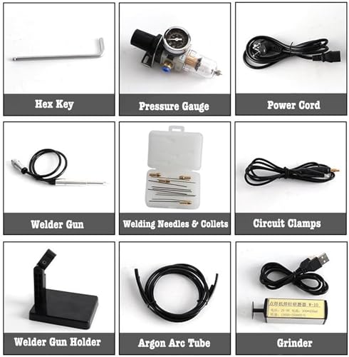 CNC Spot Welder Machine 110V 100W for Jewelry Repair H8167