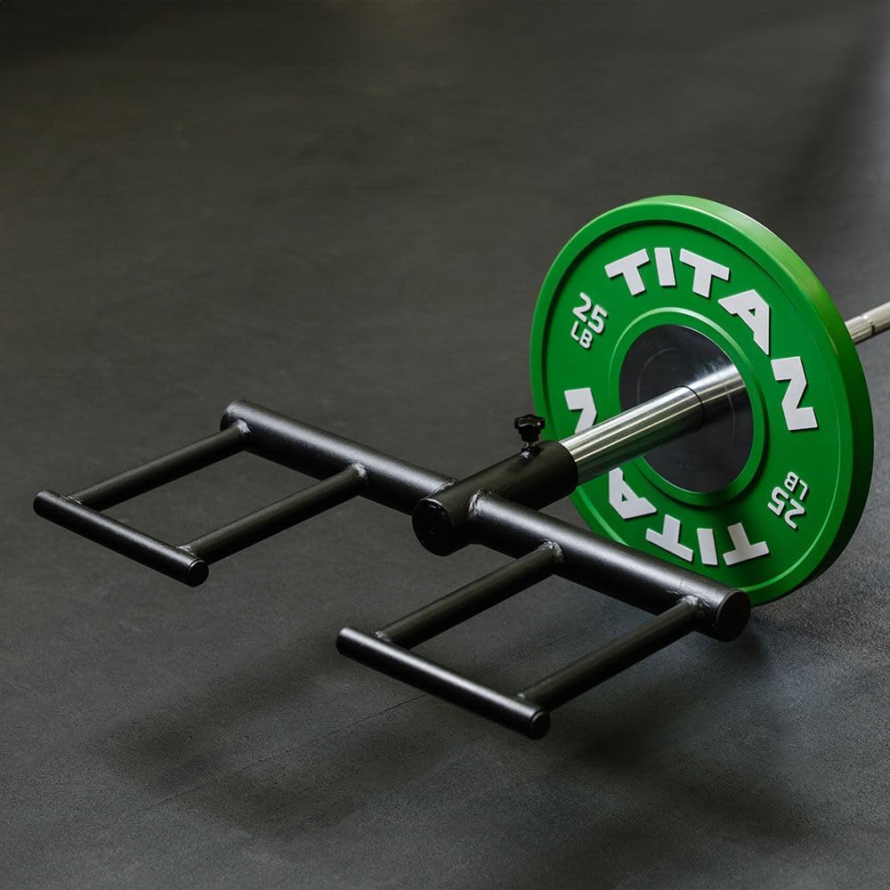 Titan Fitness Skinny Viking Press Landmine Attachment, 28mm Neutral Grip, Fits 2" Olympic Barbell E64779