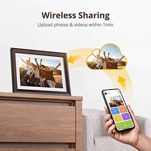 Dragon Touch 10.1'' WiFi Digital Picture Frame HD IPS Touch Screen S798