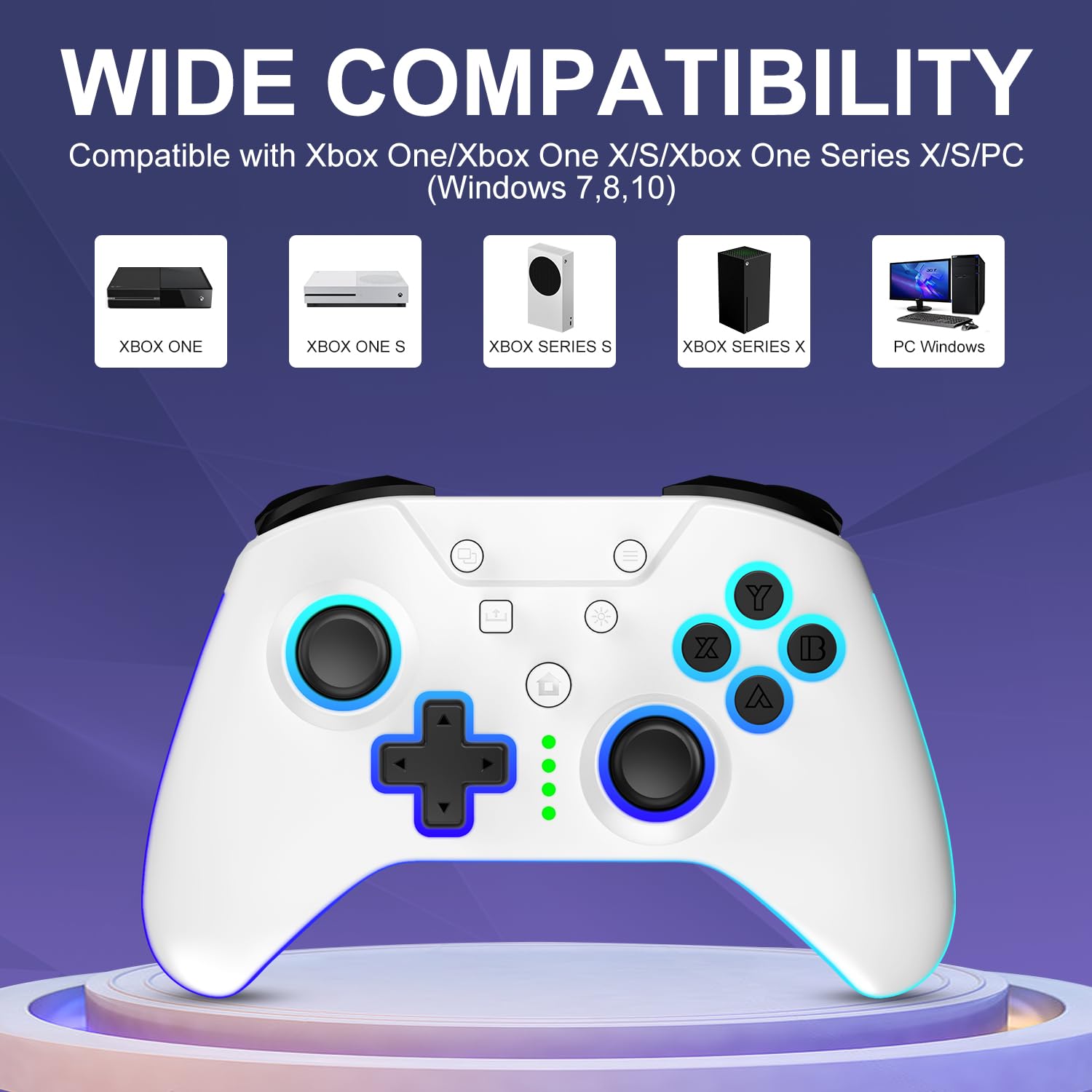 Xbox One Controller Wireless with RGB LED Light for Xbox Series X/S A431