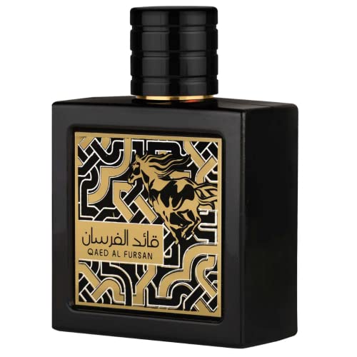 Lattafa Perfumes Qaed Al Fursan Eau de Parfum Spray, 3 oz T3352