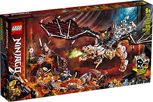 LEGO NINJAGO Skull Sorcerer’s Dragon 71721 Building Set with Warrior Figures S862