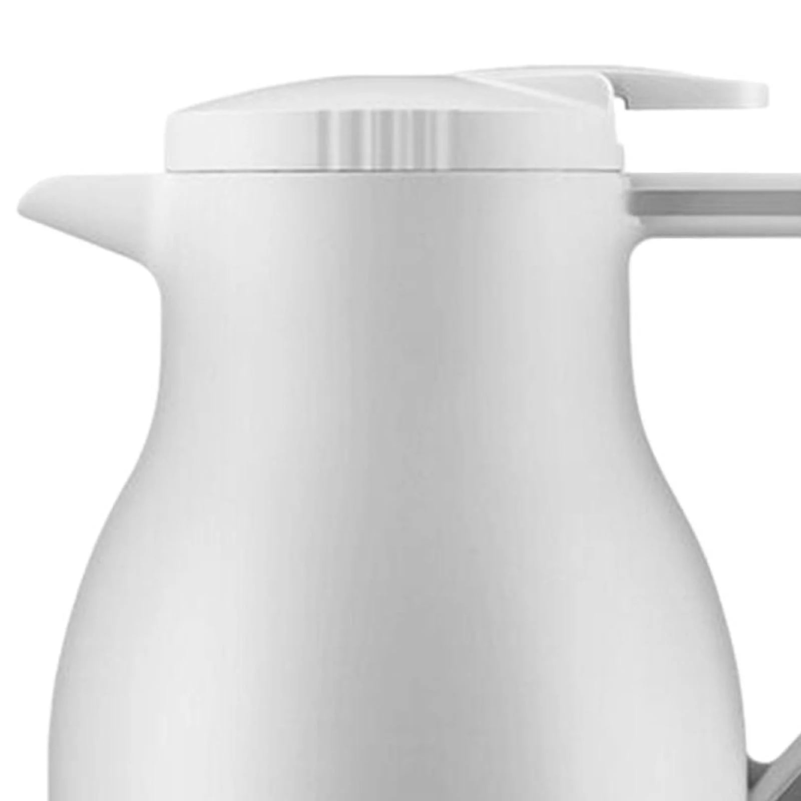 Portable Electric Car Kettle for Tea Milk, White with Base G4114