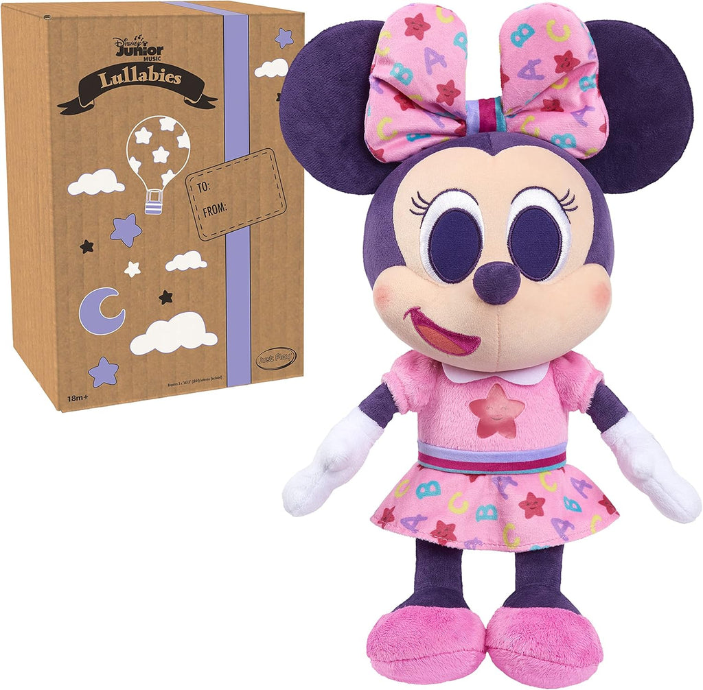 Disney Junior Music Lullabies 11-inch Bedtime Plush, Minnie Mouse