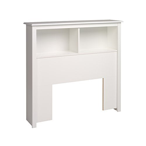 Prepac King Bookcase Headboard, Black A905