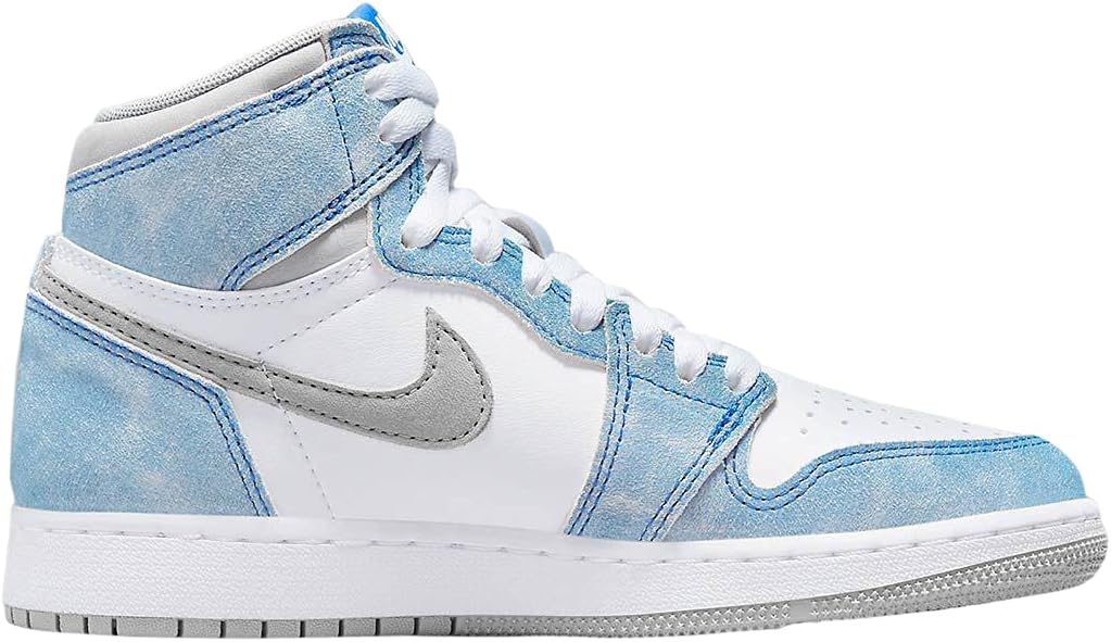 Jordan Nike Youth Air 1 High OG GS Hyper Royal White/Blue 6Y N23158