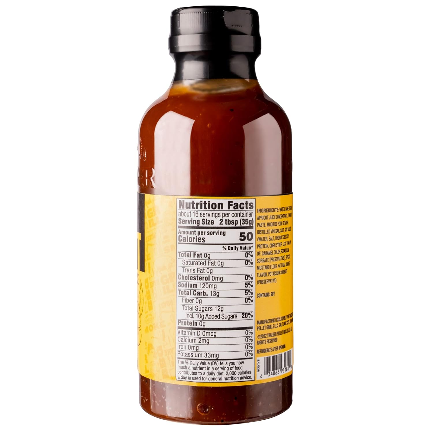 Traeger Apricot BBQ Sauce O42389