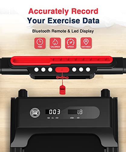 REDLIRO Under Desk Treadmill 2 in 1 Portable Folding Walking Pad with Remote Control P95535