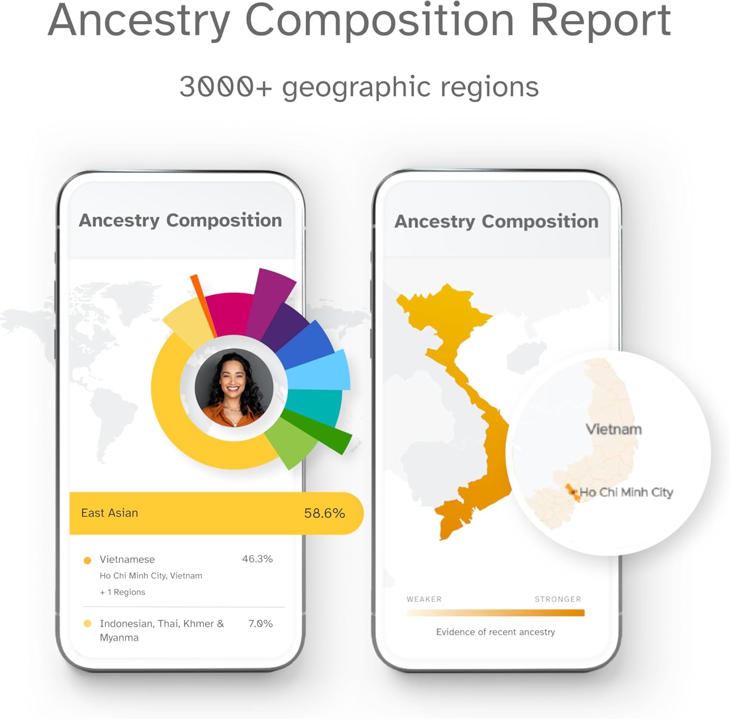 23andMe Ancestry Service DNA Test Kit with Genetic Reports Y271
