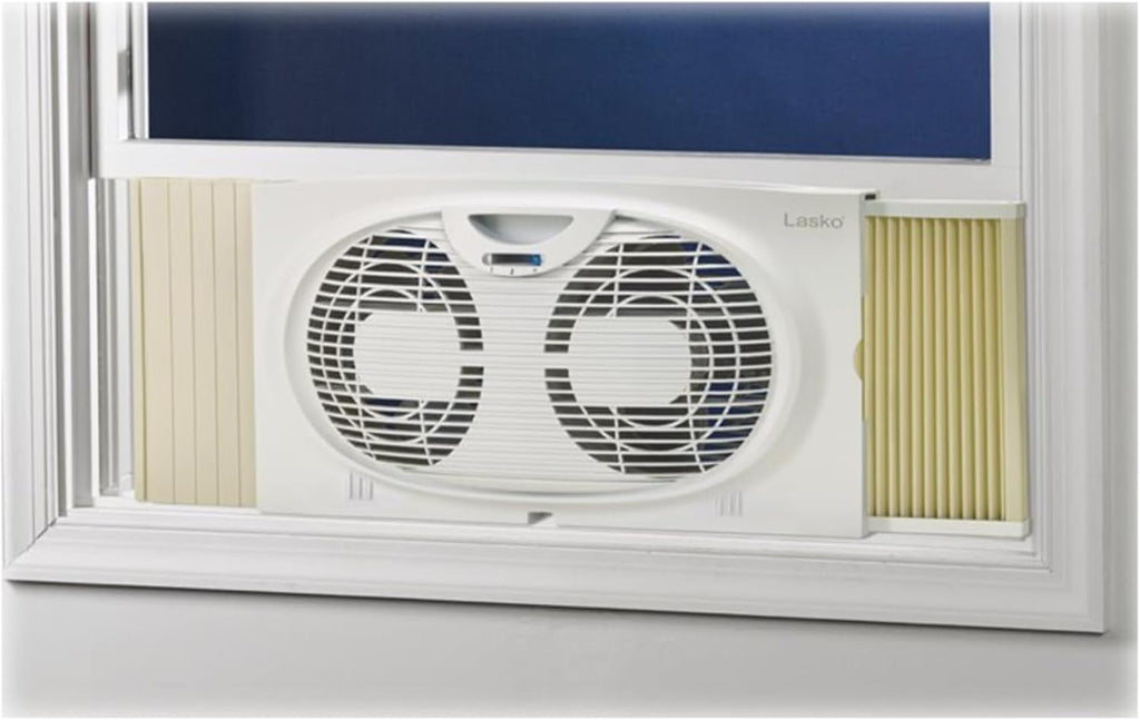 Lasko Twin Window Fan, White J826324