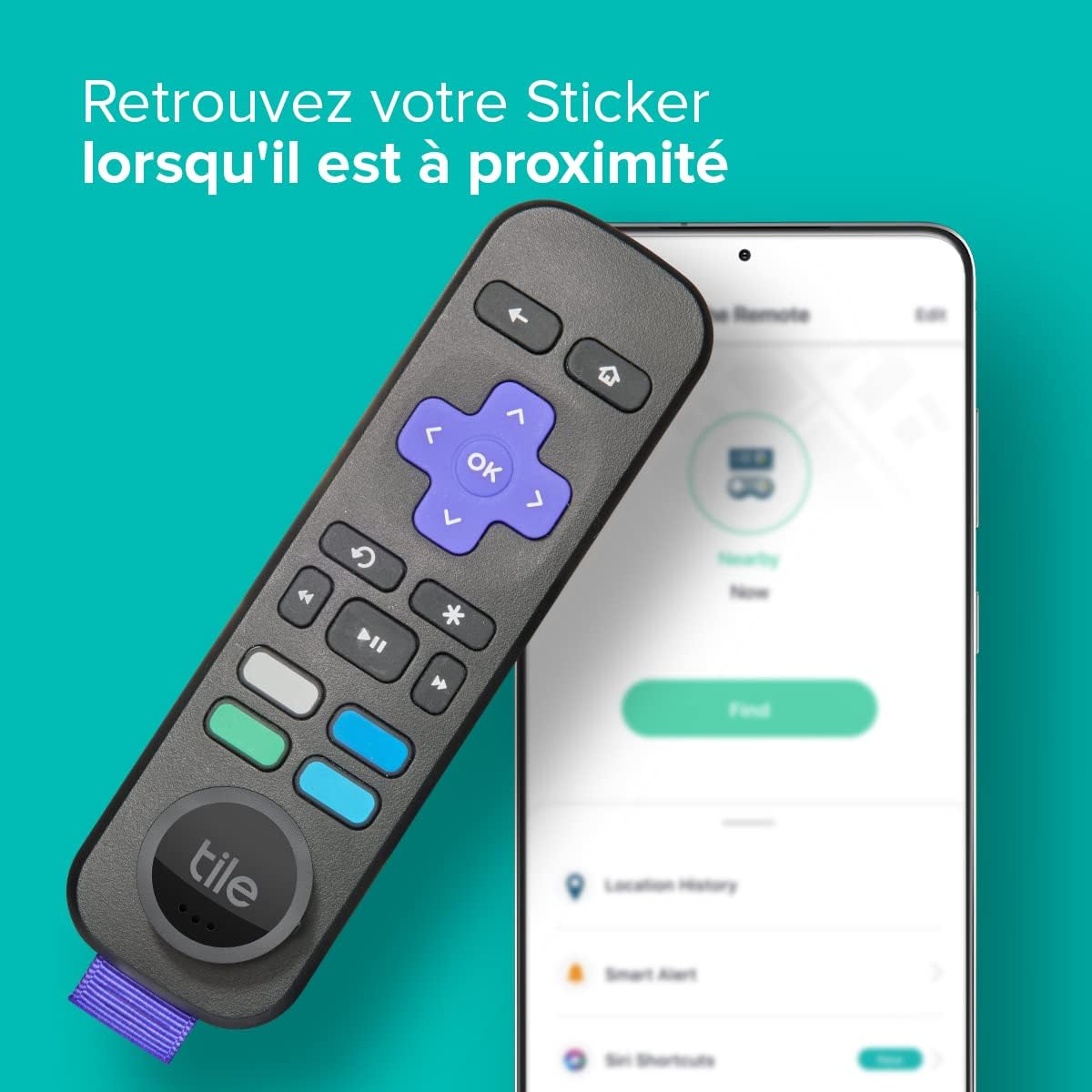 Tile Sticker (2022) Bluetooth Item Finder 1 Pack & Tile Mate (2022) Bluetooth Item Finder 1 Pack A1164