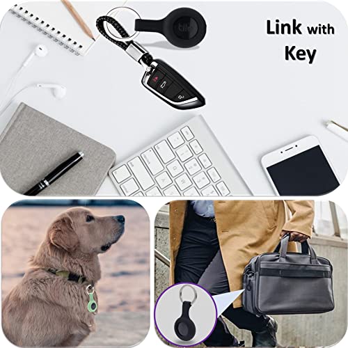 Silicone Case for Tile Sticker 2022 with Keychain, 4 Pack K166834