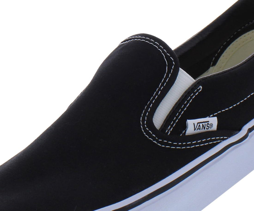 Vans Unisex Adults’ Classic Slip On Trainers Black/White H320