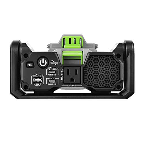 EGO POWER+ Portable Inverter 400W, Quiet, Battery and Charger Not Included L1346