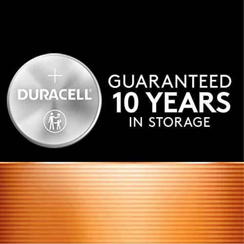 Duracell CR2025 3V Lithium Coin Battery, 2 Count, for Key Fob & Car Remote Q68045