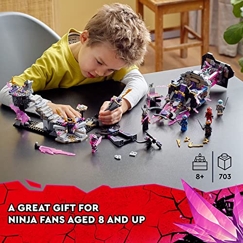 LEGO NINJAGO The Crystal King Temple Action Playset, 71771 J52015
