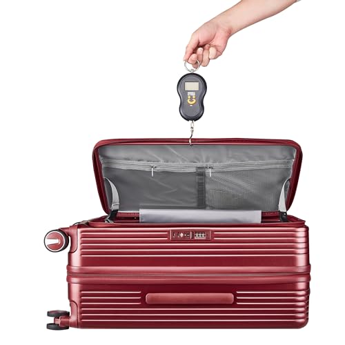 Merax 3 Piece Luggage Set, Expandable Hard Shell with TSA Lock, Silver D98092