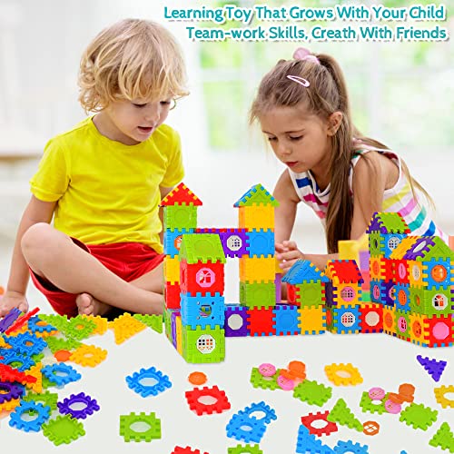 FUBAODA Building Blocks for Toddlers & Kids 180 Pcs STEM Toy Set Z110