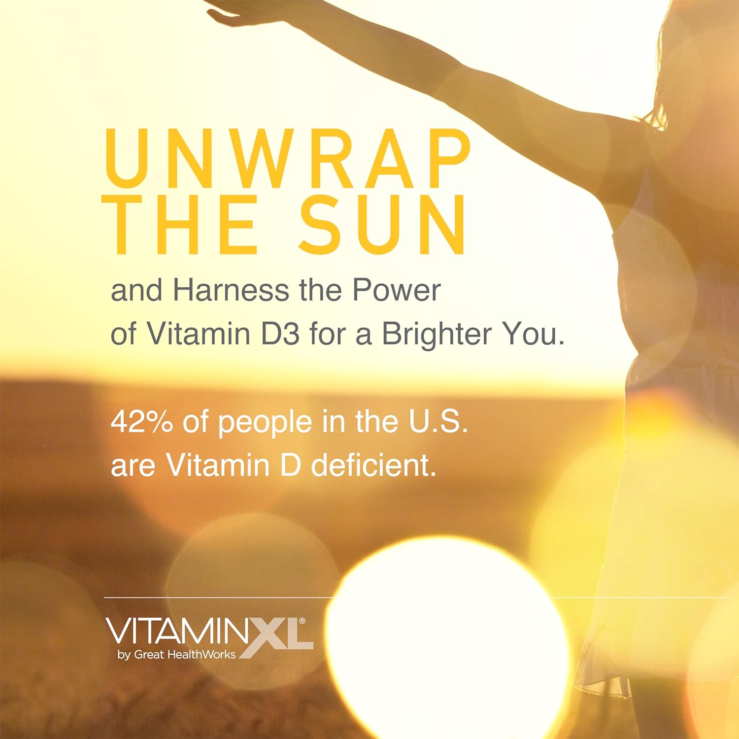 OmegaXL VitaminXL D3 5000 IU Immune Support Supplement, 30 Softgels E595147