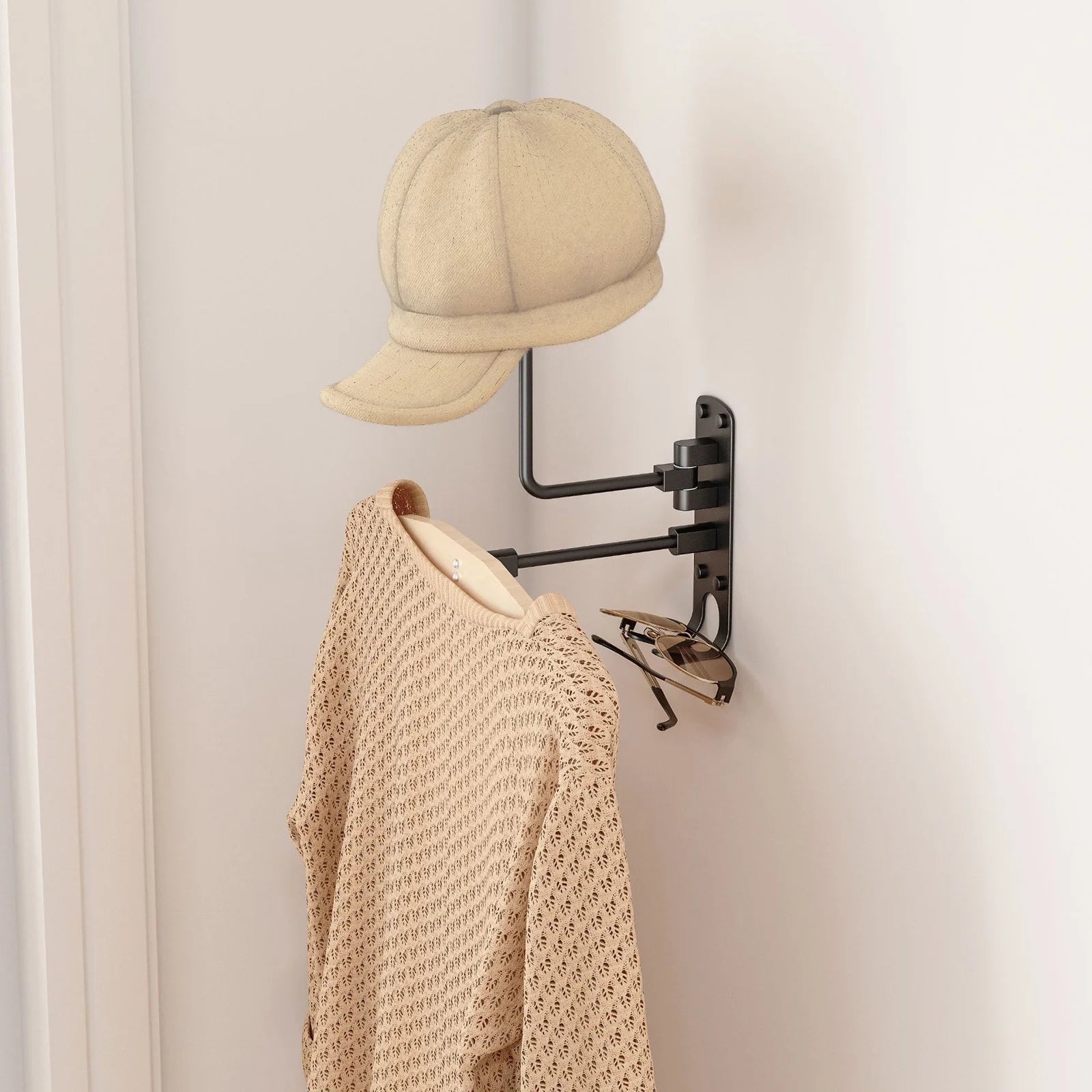 Spirastell Rack Rotation Helmet Wall Mount with 2 Caps M412529