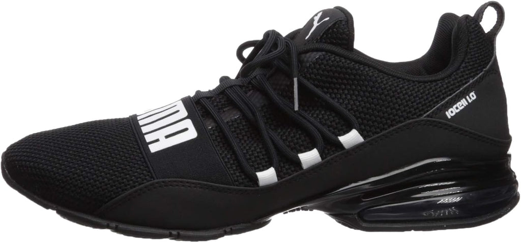 Puma Men's Cell Regulate Woven Running Shoe Black/White 11 G861478