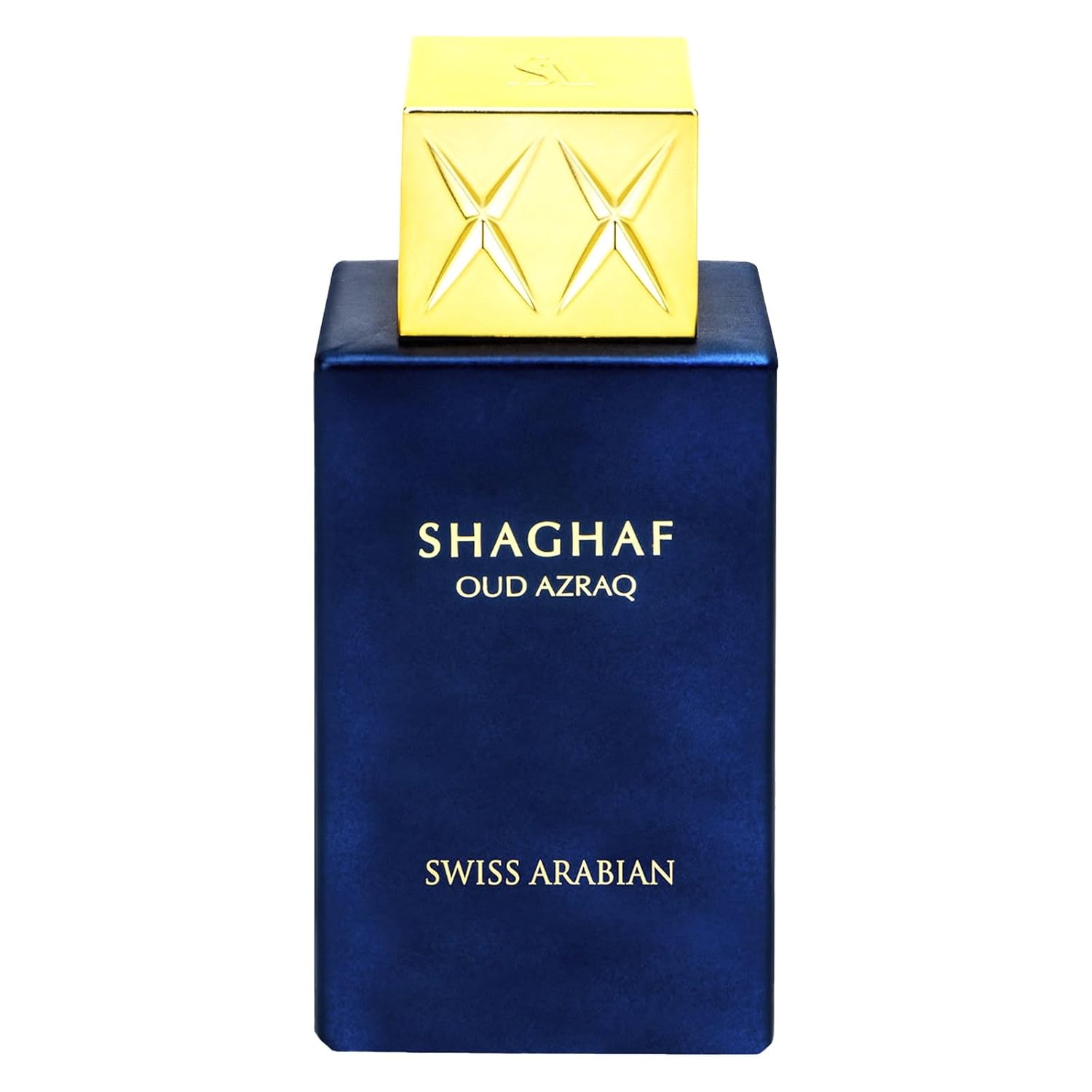 Swiss Arabain Shaghaf Oud Azraq, Luxurious Scent of Arabia - 2.5 oz EDP Spray (Limited Edition)