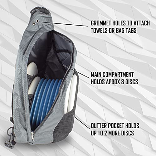 Disc Golf Backpack Slinger Bag for 6-12 Discs A360953