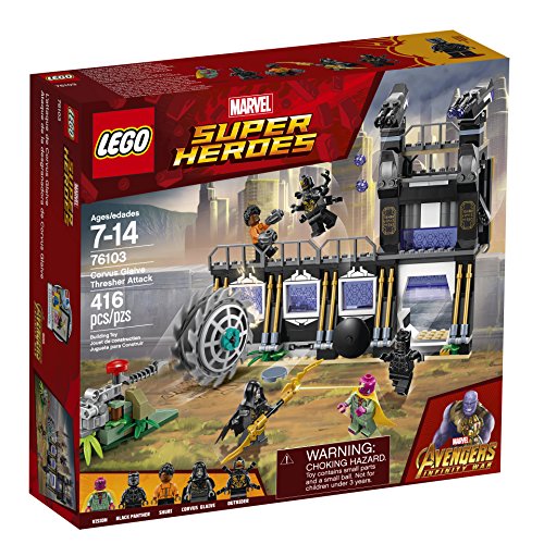LEGO Marvel Avengers Infinity War Corvus Glaive Thresher Attack 76103 Building Kit G5173