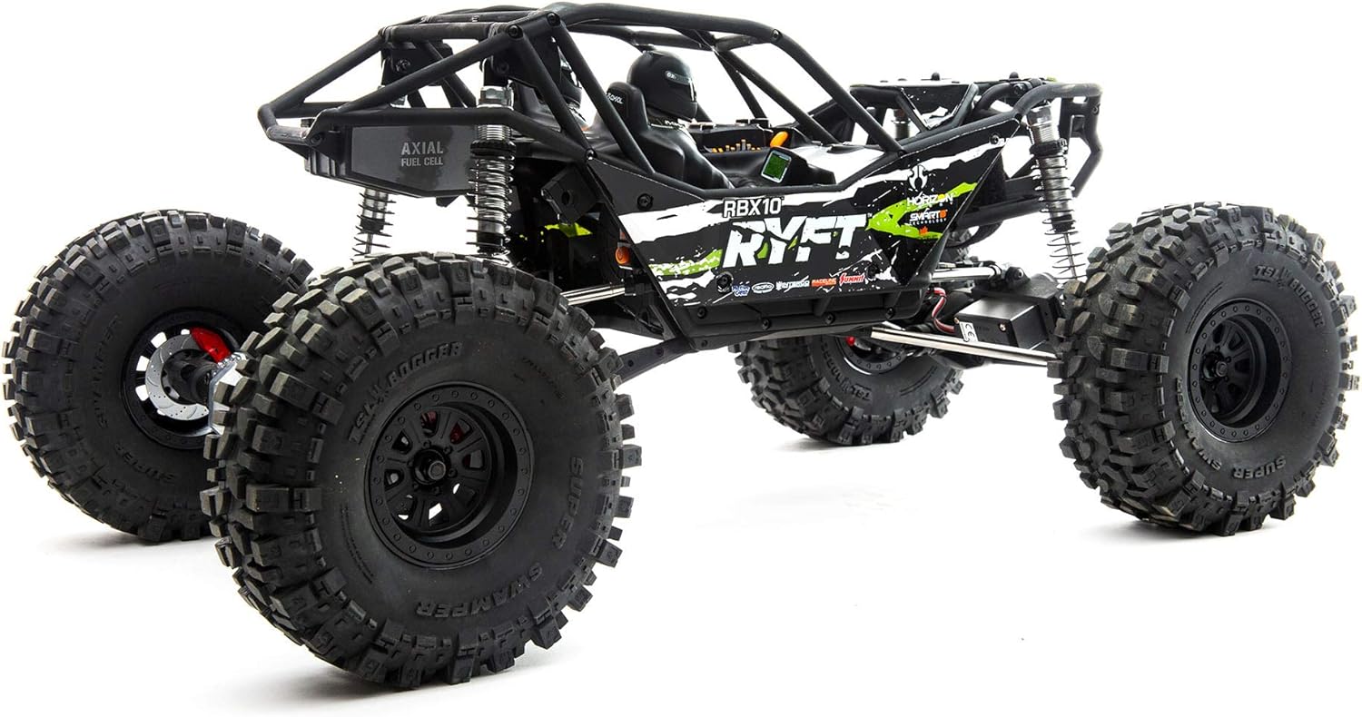 Axial RBX10 Ryft 1/10 4WD Brushless Rock Bouncer RTR, Black C6434
