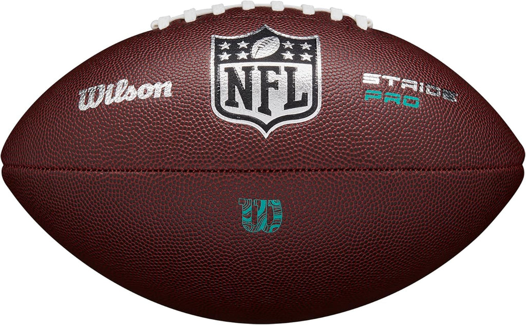 WILSON NFL Stride Pro Eco Football - Brown, Official Size S6803