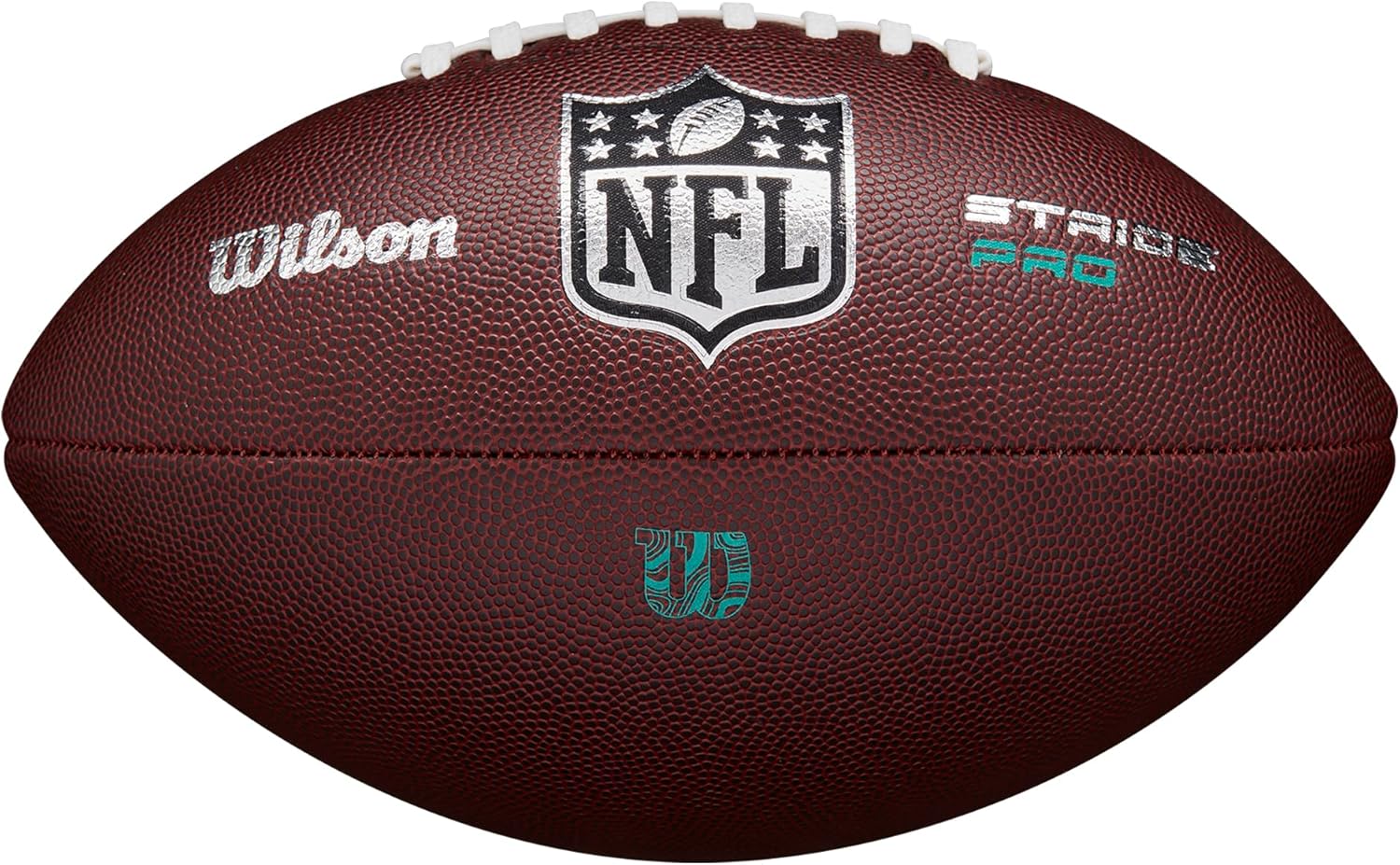 WILSON NFL Stride Pro Eco Football - Brown, Official Size S6803