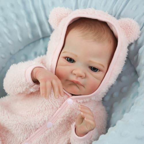 WOOROY Realistic Reborn Baby Doll 20 Inch Weighted Soft Body Girl B275211